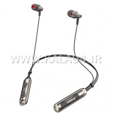 هندزفری شارژی بلوتوثی HISKA FX-380 دورگردنی / بلوتوث نسخه 5 / باطری 160 میلی آمپر / مدت زمان پخش و مکالمه 15 ساعت / آماده بکار 1800 ساعت / برد 12 متر / زمان نیاز برای شارژ 1.1 ساعت / کیفیت عالی / گارانتی 1403.03